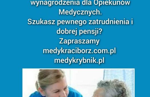 Zapraszamy na kierunek Opiekun Medyczny