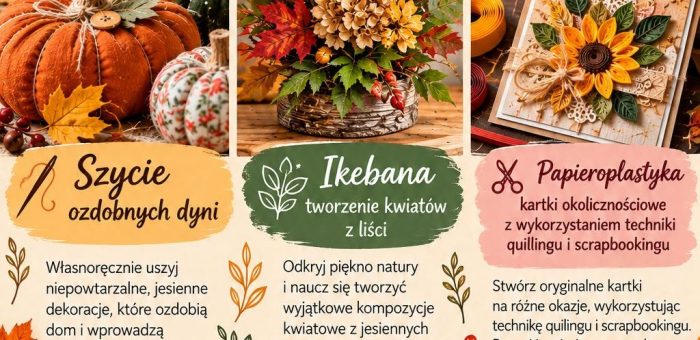 Zapraszamy na Warsztaty – zdobnictwo i dekoratorstwo